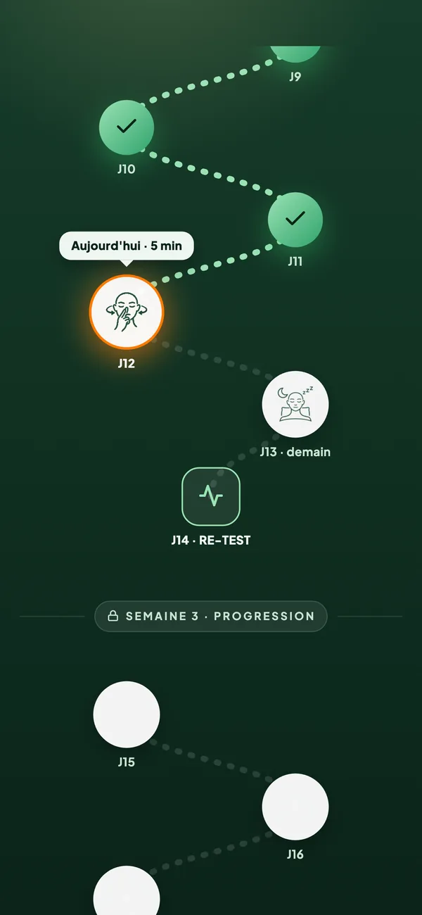 BreathLife - le parcours de 28 jours